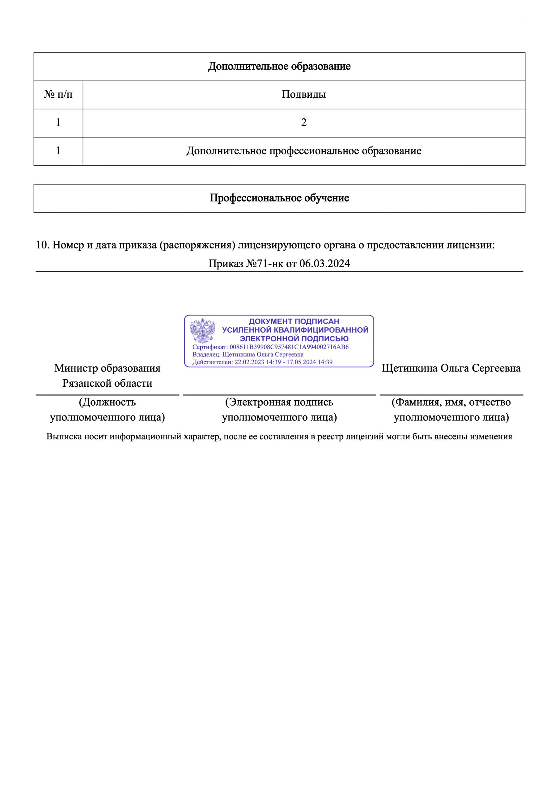 Лицензия стр. 2